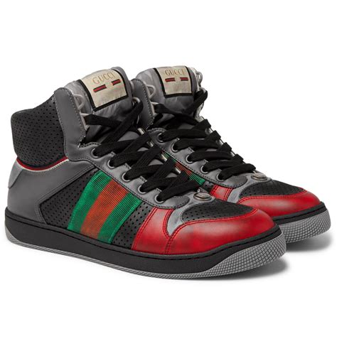 gucci screener men|gucci screener sneakers high top.